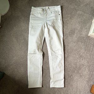 Alice  & Olivia Size 26 White Jeans